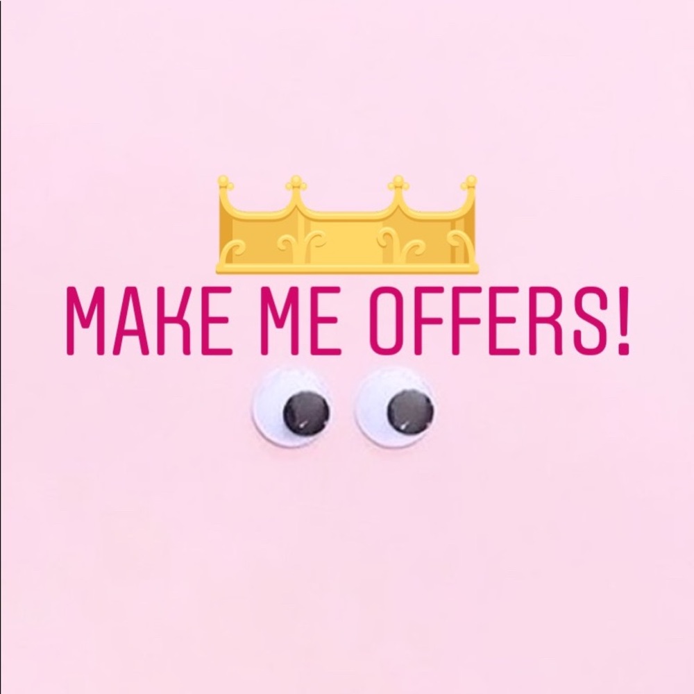 Accepting all reasonable offers!